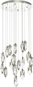 Dar Lighting CRYSTAL CRY1850 Függőlámpa 18x2W/G4/LED