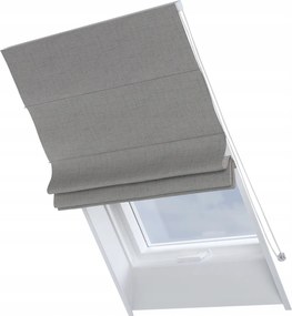 Kész redőny Rimini tetőtéri ablakra 50x60cm fekete