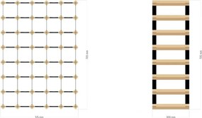 Bortartó - Raxi Classic W40 (51,5 x 30 x 70,5 cm - 40 palack)