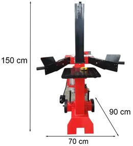 Elektromos rönkhasító HYV8T-550E 3000W 8T