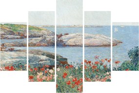 Kép - Childe Hassam, Poppies,  Isles of Shoals, reprodukciók (150x105 cm)