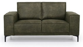 Zöld bőrutánzat kanapé 164 cm Copenhagen – Scandic
