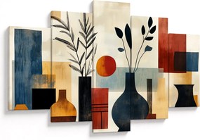 Kép - Kubista vázák (150x105 cm)