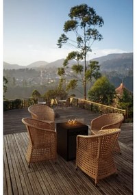 Planika Square GAS - Kültéri gáz kandalló 79,7x48 cm 10kW