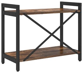 Könyvszekrény Füstölt tölgy 60 x 30 x 48.5 cm Faanyag