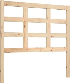 vidaXL tömör fenyőfa ágyfejtámla 95,5 x 4 x 100 cm