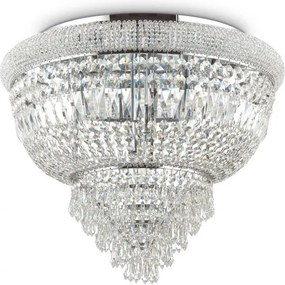 Mennyezeti Lámpa Króm IDEAL LUX 207186