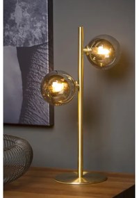 Lucide 45574/02/02 - Asztali lámpa TYCHO 2xG9/28W/230V arany