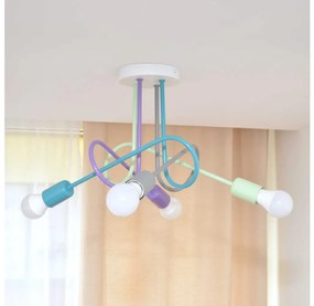 LED mennyezeti lámpa OXFORD 4xE27/10W/230V