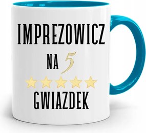 Bulizóknak Kék Bögre nyomott mintával, fényképpel