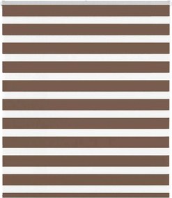 vidaXL zebrafüggönnyel barna szövetszélesség 125,9 cm poliészter
