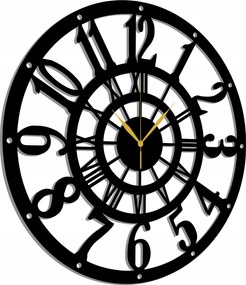 Falióra 80cm Falióra Nagy Áttört Fekete Klasszikus Nagy Számok