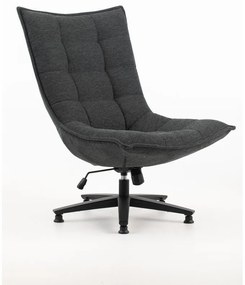 Sötétszürke fotel Cave – Marckeric