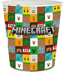 Stor Minecraft szemetes 5 l, átmérő 21 cm