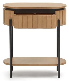 Mangófa éjjeliszekrény Licia - Kave Home