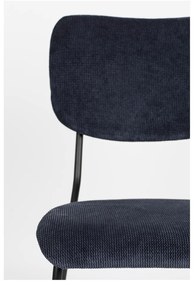 Sötétkék étkezőszék szett 2 db-os Benson – Zuiver