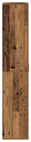 Magas Szekrény Régi Fa 80x35x180 cm Szerelt Fa