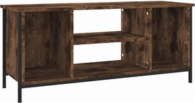 vidaXL füstös tölgy színű szerelt fa TV-szekrény 102 x 35 x 45 cm