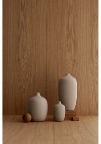 Nomad bézs kerámia váza, magasság 21 cm - Blomus