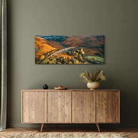 Híd képe a skót völgyben (120x50 cm)