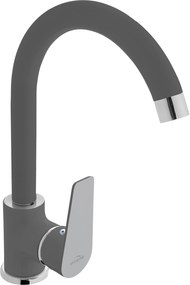 Álló gömb mosogató csaptelep Inv.dokos Wyl.l Grafit-króm