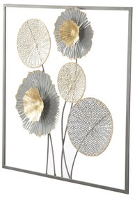 Squity fém fali dekoráció, 50 x 50 cm - Mauro Ferretti