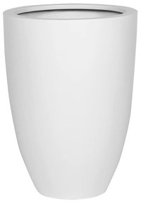 Pottery Pots Ben virágcserép, matt fehér, többféle méretben - PotteryPots méret: H - h 55 cm, ⌀ 40 cm