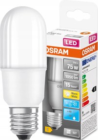 Led izzó E27 10W 75W 1050lm 2700K 200° Osram