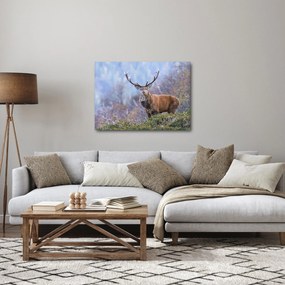 Kép - Szarvasok a tájban (70x50 cm)