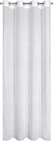 Függöny készre szerelve Anna 140x250 fehér, esőálló szerkezettel