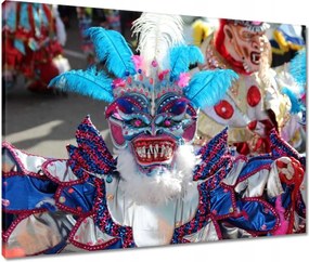 Vászonkép 80x60 Farsangi maszkok
