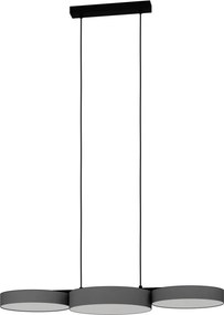 EGLO 900856 BARBANO Modern Led Függesztett Lámpa Fehér, Fekete, Szürke LED IP20