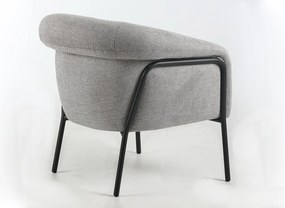 CLOVER szürke relaxációs fotel
