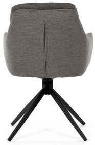 Étkezőszék-készlet visszahúzható mechanizmussalDCH-P3174 GREY2, 2 db