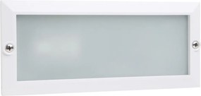 NOVOLUX 350A-G05X1A-01 XALOC Kültéri Falba Építhető Lámpa Fehér E27 IP44