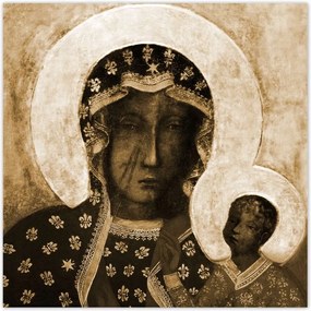 Poszterek 100x100 SzƱz Måria Czestochowa