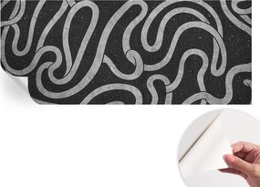 Öntapadós Stílusos Dekoratív Fotótapéta Csavaros formák 250x104 cm