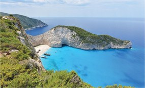 Fotótapéta Paradicsom Azúrkék tengerpart Laguna Panoráma Öböl 368x254 +ragasztó