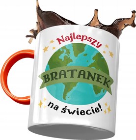 Narancssárga Bögre Az Árvácska számára Ideális Ajándék Fénykép Nyomtatással