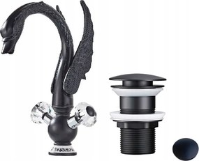 Mosdó csaptelep fekete Old Retro Black