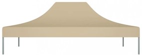 bézs tető partisátorhoz 4 x 3 m 270 g/m²