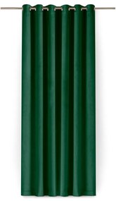 Zöld bársony dimout (részleges sötétítő) függöny 140x270 cm Velto – Filumi