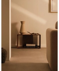 Natúr színű moduláris polcrendszer diófa dekorral 67x38 cm Litto – Kave Home