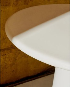 Beton kerek kerti dohányzóasztal ø 65 cm Albanella – Kave Home