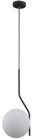 Italux ITALUX PND-3300-1-BK - Csillár zsinóron CARIMI 1xE27/5W/230V fekete IT0491