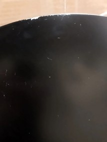 AKCIÓ Fekete étkezőasztal PHANTOM 80x80 II. osztály