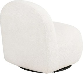 Krémszínű forgó fotel Milo – House Nordic