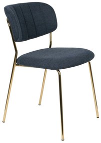 Jolien design szék, sötétkék