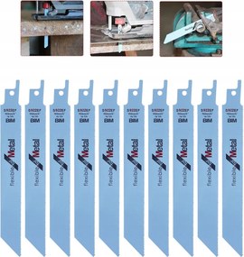 Szablyafűrészlap Készlet Fém És Fa Kések 10DB-OS