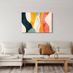 Kép - Minimalista színes illusztráció II. (90x60 cm)